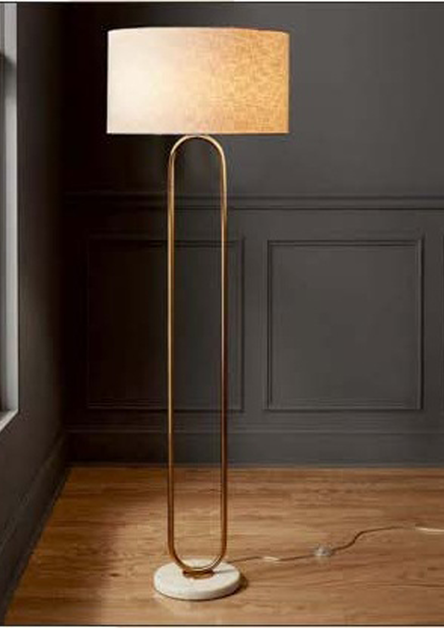 Beyond Lights - Brass Floor Lamp- GL